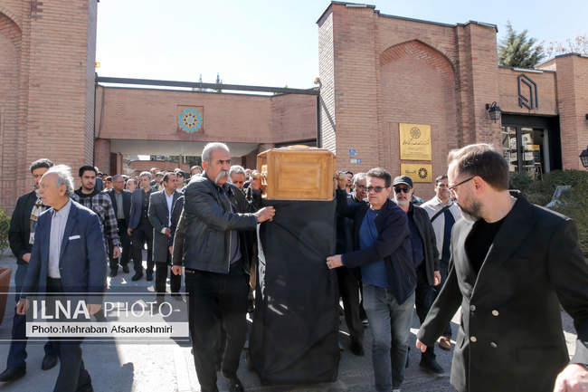 مراسم تشییع پیکر عبدالمجید ارفعی