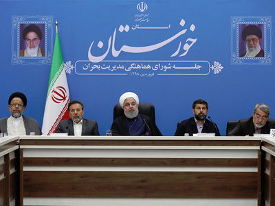 برای من افتخار است که استاندار من در خوزستان ۳۳ روز است که به خانه اش نرفته است