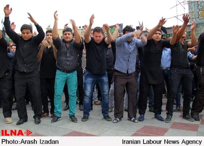 عزاداری روز عاشورا - قم