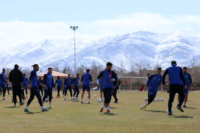 گزارش تصویری آخرین تمرین آلومینیوم پیش از بازی با مس رفسنجان