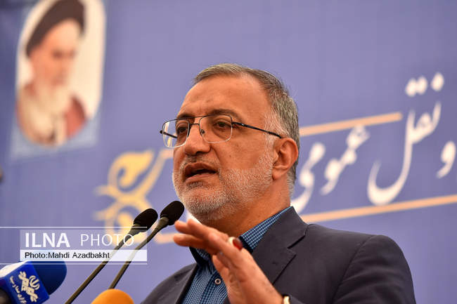 آیین رونمایی از ۱۱۰ دستگاه اتوبوس در ناوگان حمل و نقل عمومی تهران