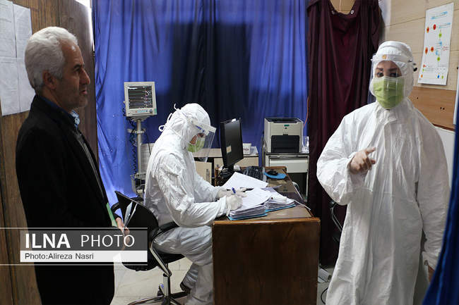 یک روز کرونایی با کادر درمان بیمارستان بوعلی قزوین