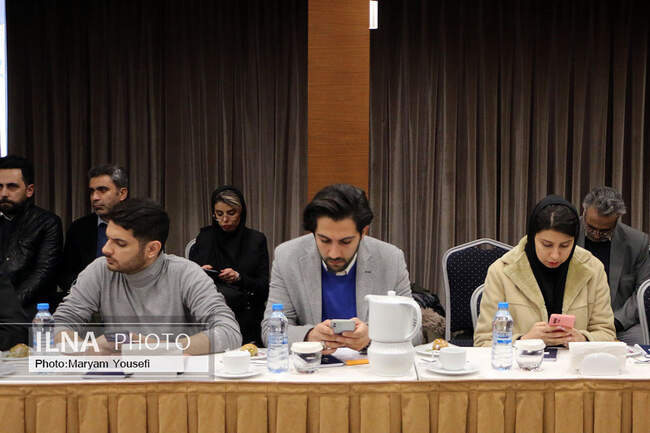 نشست خبری رئیس کل بیمه مرکزی در تبریز