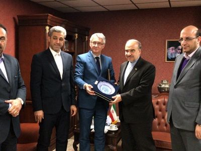 در دیدار سفیر صربستان با وزیر ورزش و جوانان