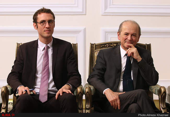 دیدار دبیر مجمع تشخیص مصلحت نظام با سفیر فرانسه