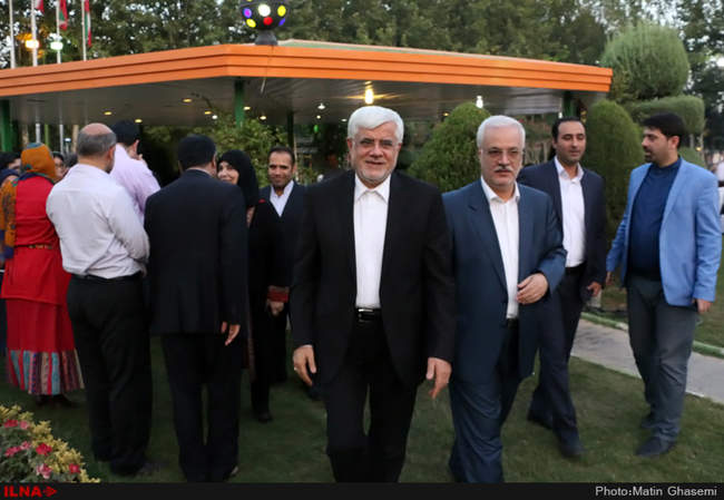 میهمانی افطار محمدرضا عارف 