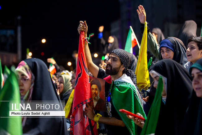 اجتماع مردمی جبهه مقاومت در تهران