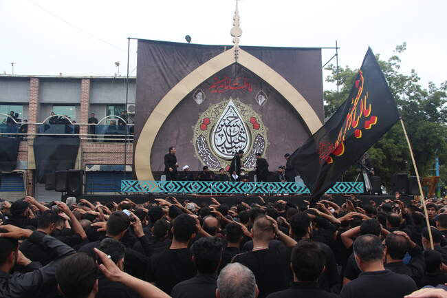 تجمع اردبیلی ها در عصر عاشورا