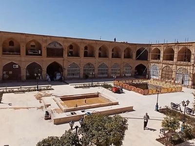 ‌مرمت سرای گمرک بازار وکیل شیراز به اتمام رسید