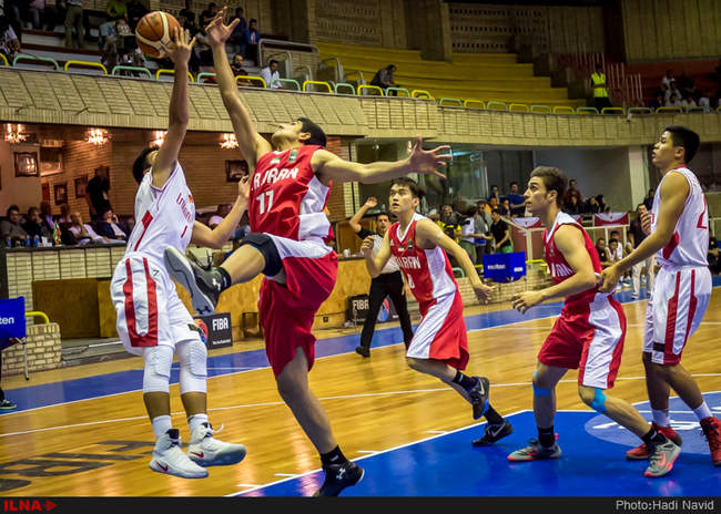 بیست و چهارمین دوره مسابقات بسکتبال قهرمانی جوانان آسیا: ایران - اندو