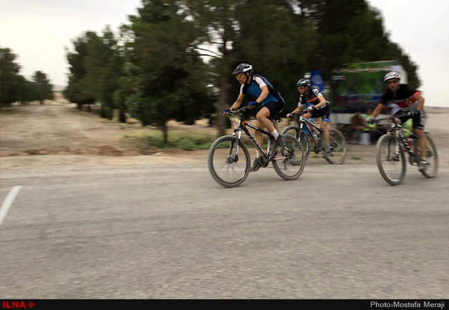 مسابقات کراس کانتری کوهستان مرحله اول لیگ دوچرخه سواری قم 