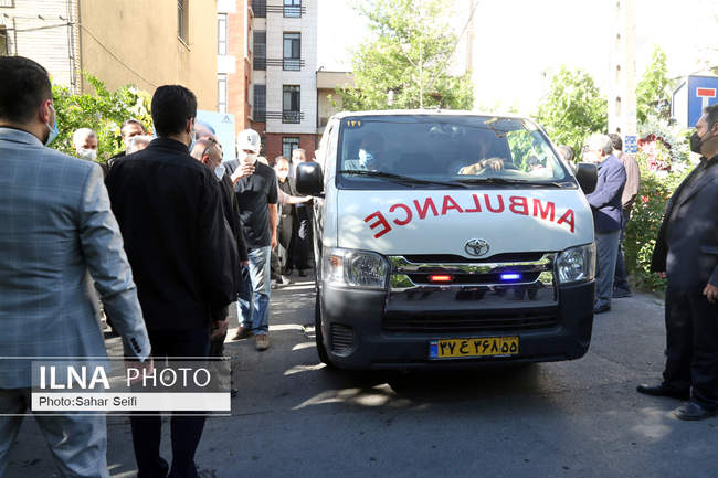 مراسم تشییع مرحوم «اکبر ترکان» 