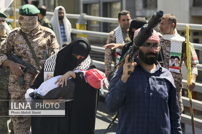  مراسم راهپیمایی روز قدس در تهران