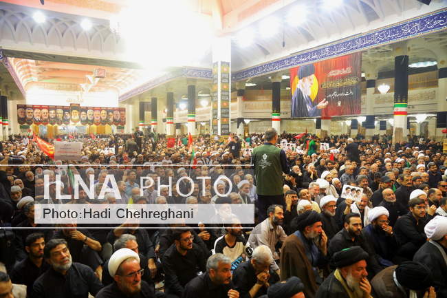 مراسم بزرگداشت رهبر شهید انقلاب