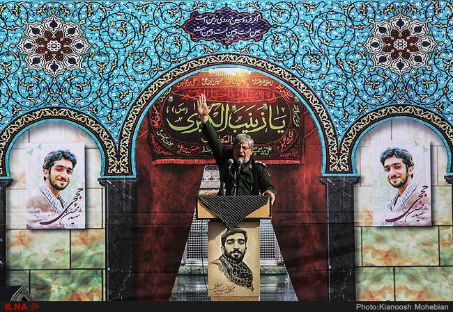 از حضور مسئولان عالی نظام در مراسم تشییع تا سلفی سپاهیان با فرزند ۲ساله شهید