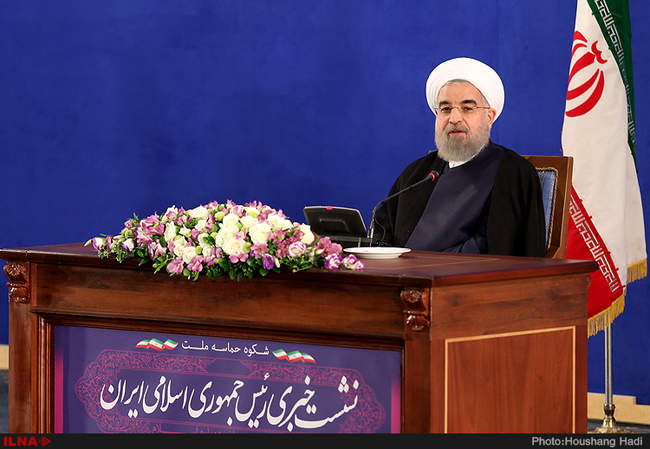 اولین نشست خبری رییس جمهور پس از انتخابات ۲۹ اردیبهشت