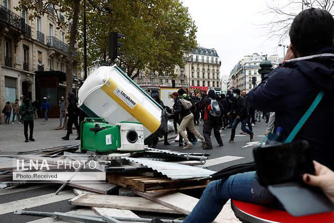 ادامه اعتراضات در فرانسه به گرانی و تورم 