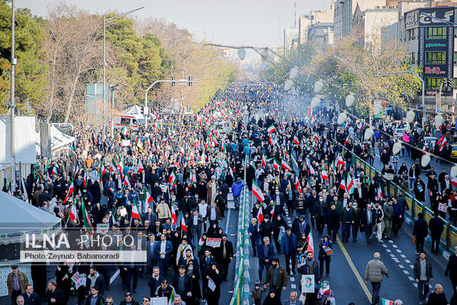 راهپیمایی محکومیت اقدامات تروریستی آمریکا و رژیم صهیونیستی علیه ملت