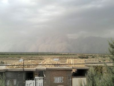 طوفان با سرعت ۸۰ کیلومتر گلستان را درنوردید
