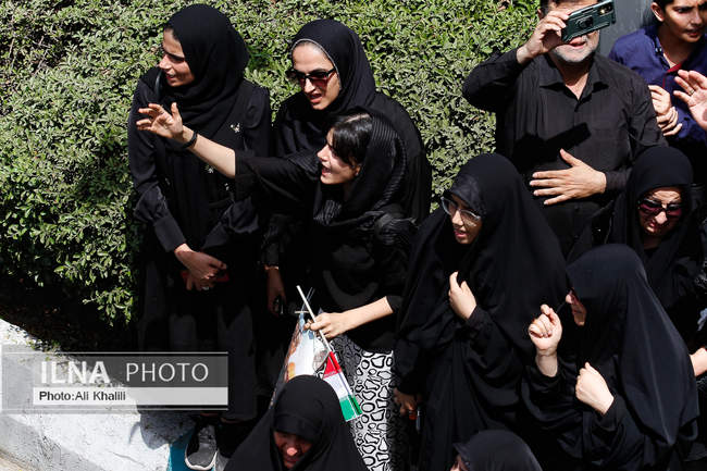 مراسم تشییع شهدای اقتدار - تهران / 1