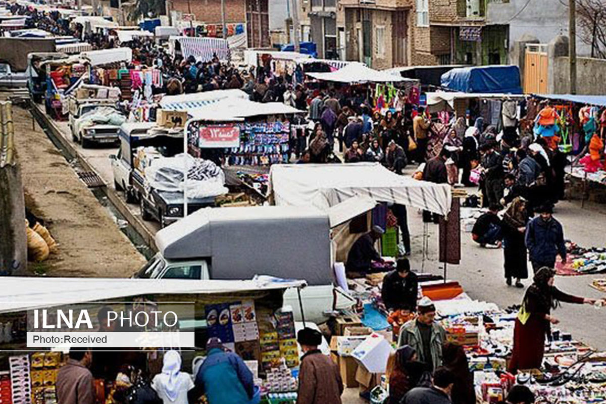 توقف فعالیت دست فروشان در شهرستان البرز
