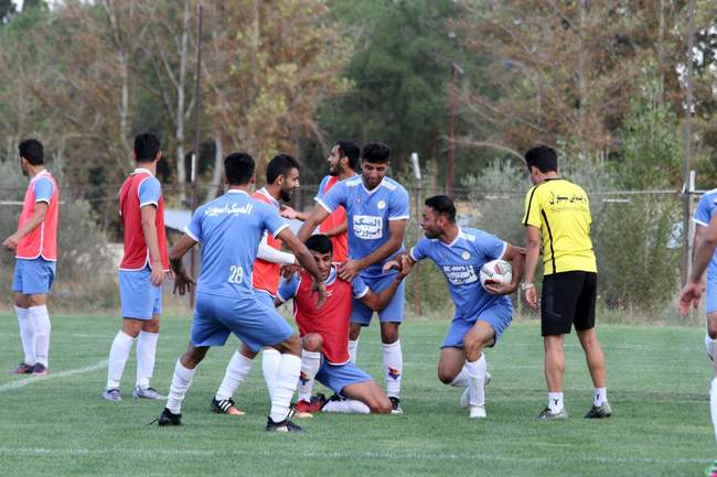 تمرینات آماده سازی فجرسپاسی برای دربی شیراز مقابل قشقایی (گزارش تصوی