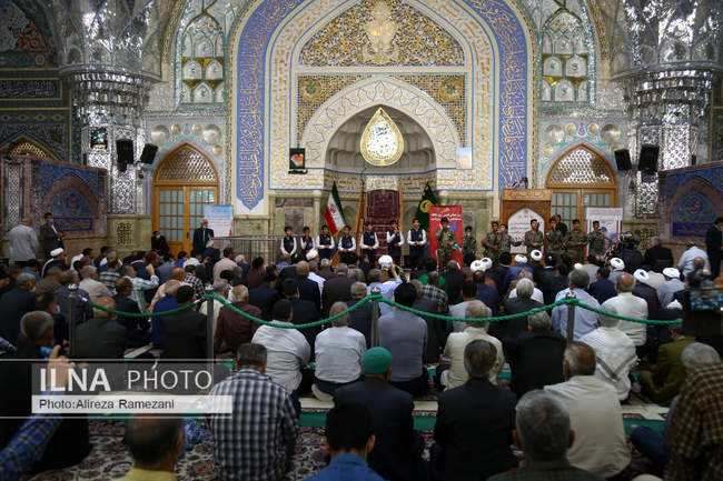 مراسم بزرگداشت روز جهانی قدس در آستان قدس رضوی