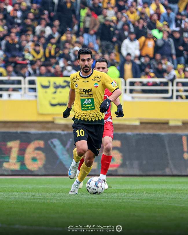 گزارش تصویری از پیروزی سپاهان مقابل پرسپولیس 
