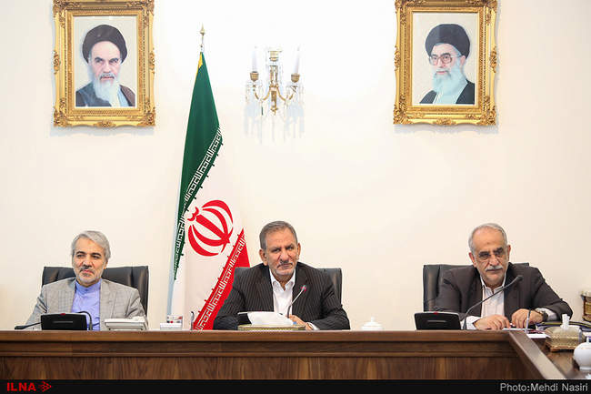 جلسه شورای اقتصاد با حضور معاون اول رییس جمهور 