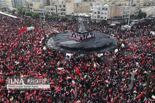 مراسم تشییع پیکر مطهر رهبر شهید انقلاب / 1