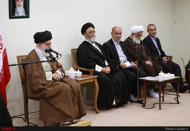 دیدار اعضای ستاد نکوداشت علامه محمدتقی جعفری با رهبر انقلاب