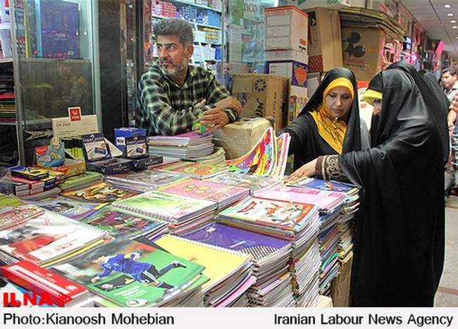 بازار داغ خرید لوازم التحریر پیش از آغاز سال تحصیلی