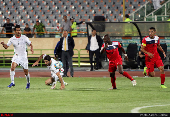 دیدار دوستانه فوتبال ایران۶-قرقیزستان۰