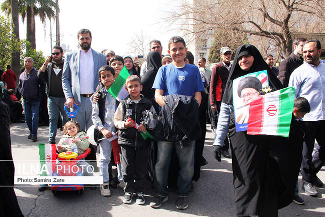مراسم راهپیمایی ۲۲بهمن - شیراز