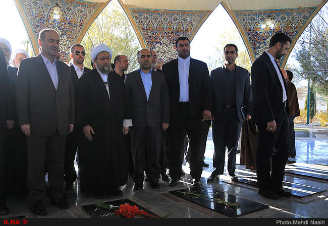 ورود رییس قوه قضاییه به استان ایلام