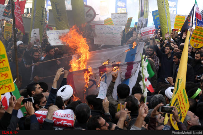 مراسم راهپیمایی 13 آبان/2