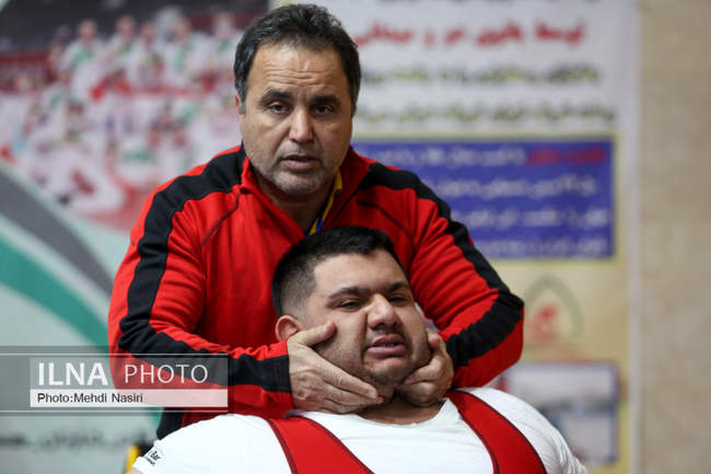 مسابقات قهرمانی کشور وزنه برداری جانبازان و معلولین 