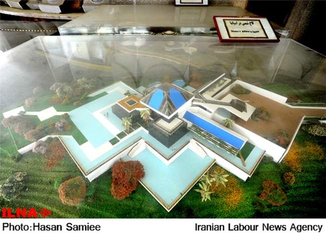 بازدید خبرنگاران البرزی از کاخ مروارید(کاخ شمس)