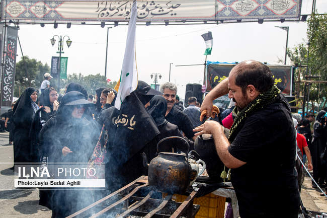 برگزاری مراسم پیاده روی جاماندگان اربعین در تهران/ 1