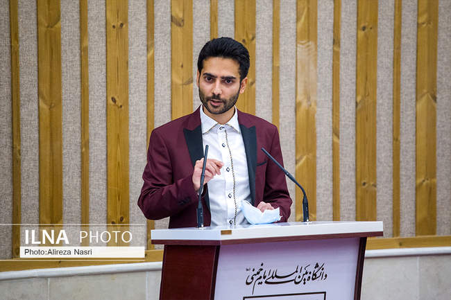 نشست خبری رئیس دانشگاه بین المللی امام خمینی(ره) قزوین 