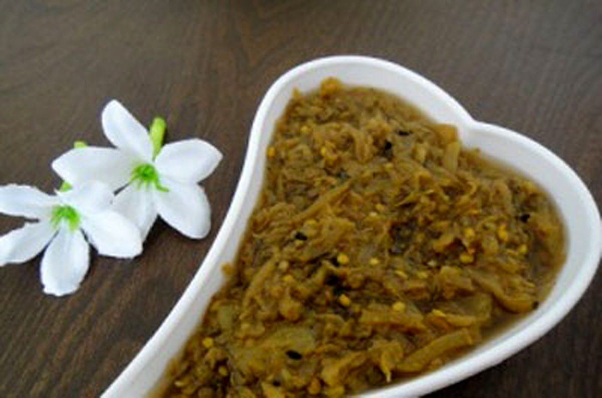 طرز تهیه ترشی بادمجان کبابی
