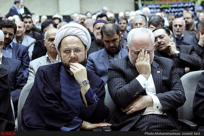مراسم ختم پدر حسن قشقاوی معاون پارلمانی وزیر امور خارجه  