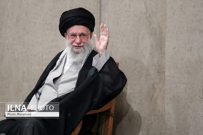 حضور و سخنرانی رهبر انقلاب در مراسم عزاداری شهادت امام رضا علیه‌الس