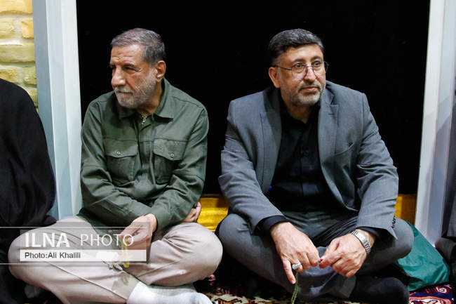 مراسم گرامیداشت شهدای حمله رژیم صهیونیستی به زندان اوین