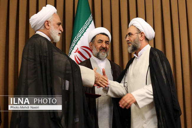 مراسم تودیع و معارفه رئیس مرکز امور شوراهای حل اختلاف کشور 