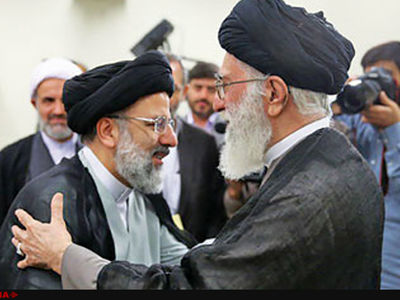 تقدیر رهبر انقلاب از حضور و تلاش‌های حجت‌الاسلام رییسی در انتخابات ریاست جمهوری