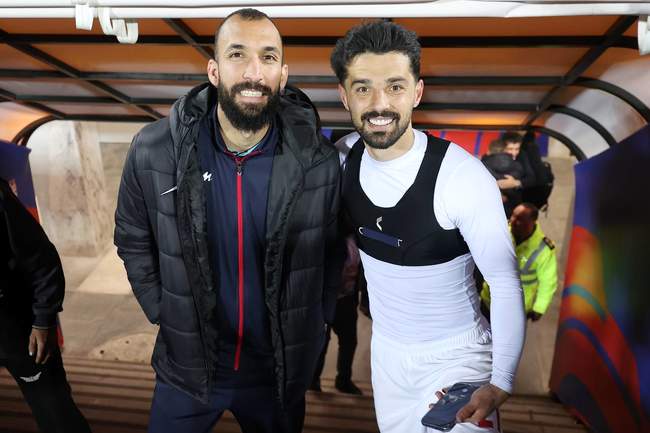 گزارش تصویری از شادی ملی‌پوشان پس از صعود به جام جهانی