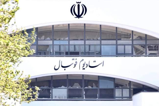 خسارت وارد شده به مجموعه ورزشی آزادی پس از حملات آمریکایی-صهیونی (عکس
