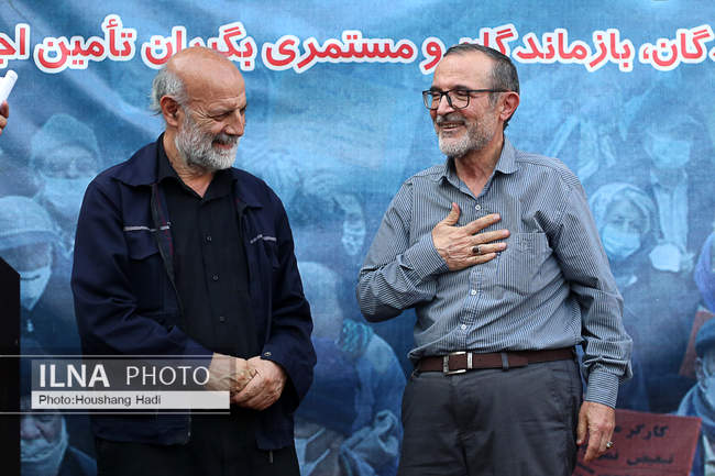  گردهمایی اتحادیه جامعه کارگری به مناسبت روز خبرنگار