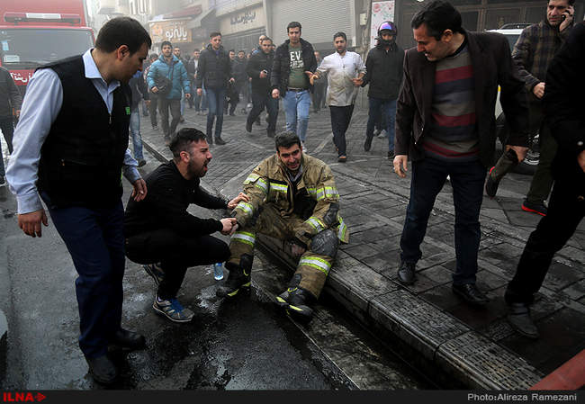 آتش سوزی در ساختمان پلاسکو/1